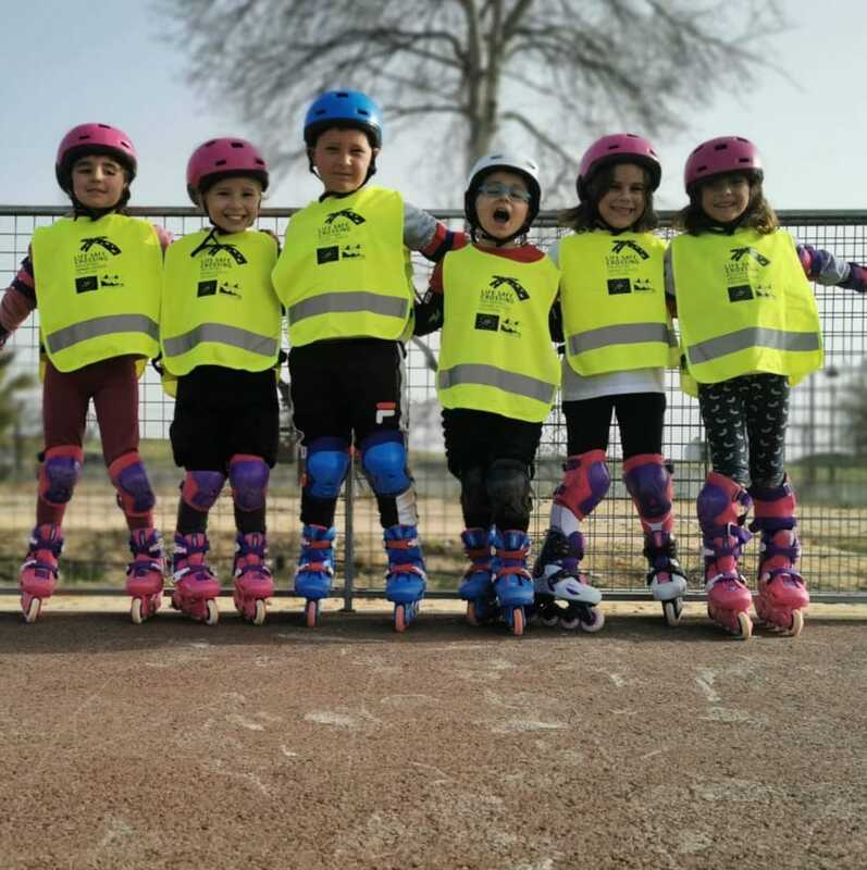 THE LIFE SAFE-CROSSING PROJECT AT THE SKATING RINK “CLARA CAMPOAMOR” (ALMONTE, SPAIN)